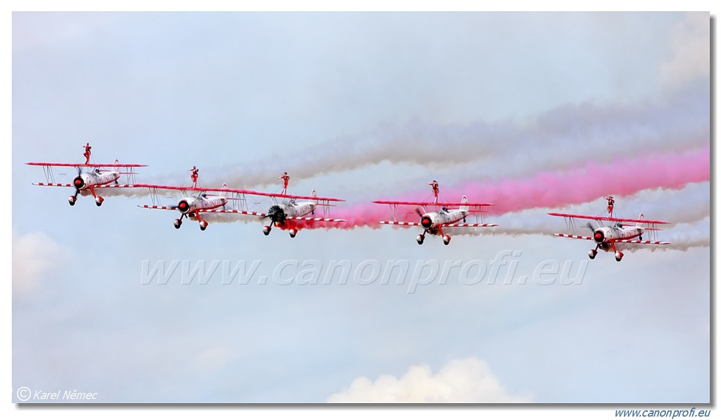 Team Guinot - 5x Boeing Stearman