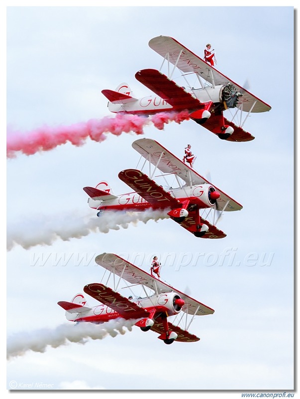 Team Guinot - 5x Boeing Stearman