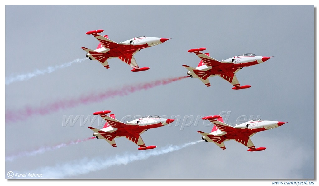 Türk Yıldızları (Turkish Stars) - 6x NF-5A, 2x NF-5B Freedom Fighter