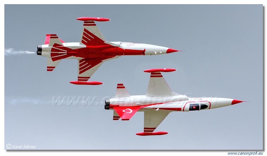 Türk Yıldızları (Turkish Stars) - 6x NF-5A, 2x NF-5B Freedom Fighter