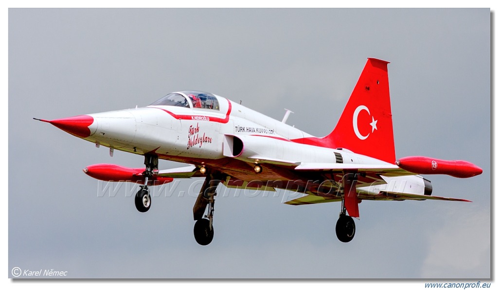 Türk Yıldızları (Turkish Stars) - 6x NF-5A, 2x NF-5B Freedom Fighter