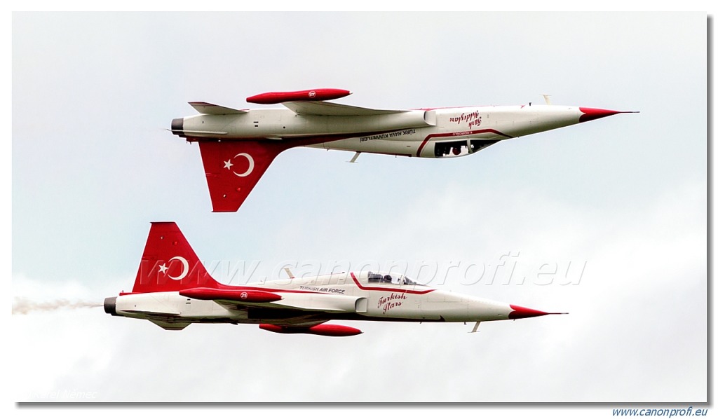 Türk Yıldızları (Turkish Stars) - 6x NF-5A, 2x NF-5B Freedom Fighter