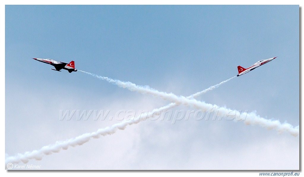 Türk Yıldızları (Turkish Stars) - 6x NF-5A, 2x NF-5B Freedom Fighter