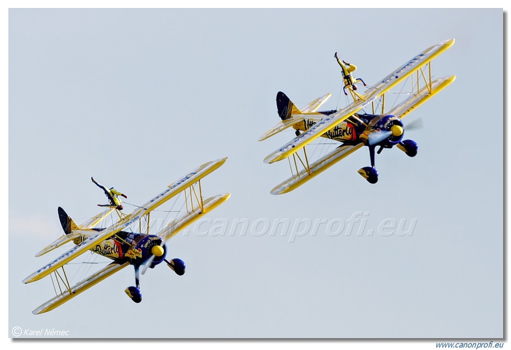 Utterly Butterly - 2x Boeing Stearman