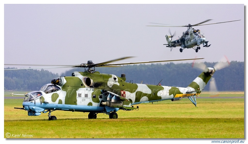 Zespół  Hokeje - 4x Mil Mi-24D