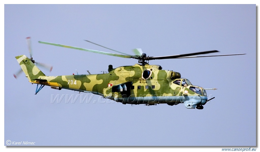 Zespół  Hokeje - 4x Mil Mi-24D