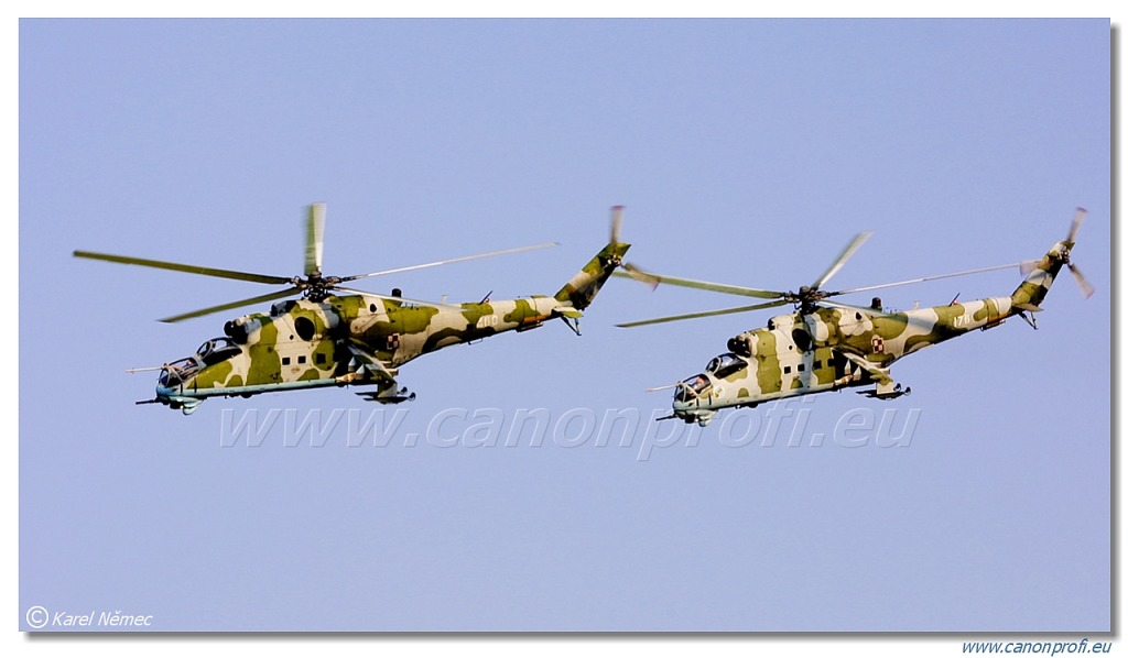 Zespół  Hokeje - 4x Mil Mi-24D