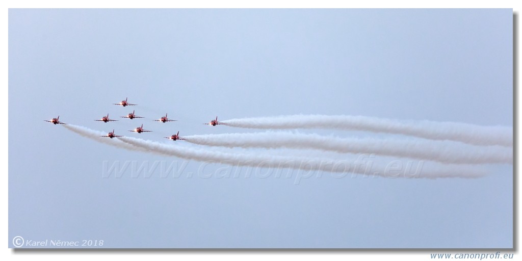 Duxford 2018 - Red Arrows