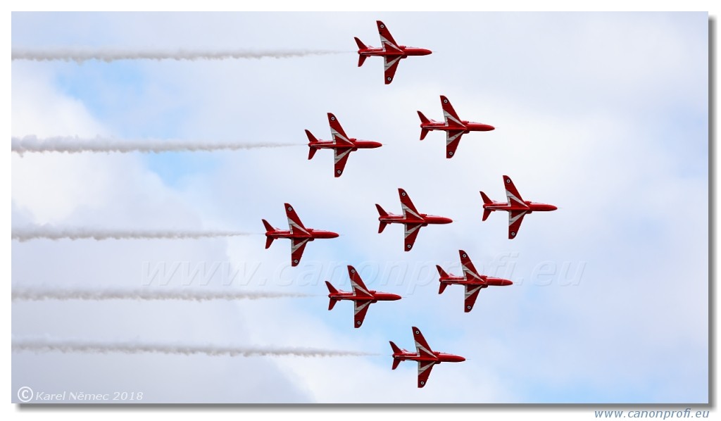 Duxford 2018 - Red Arrows