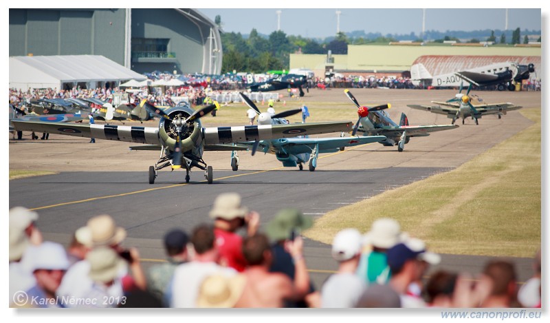 Duxford - Lietajce legendy 2013