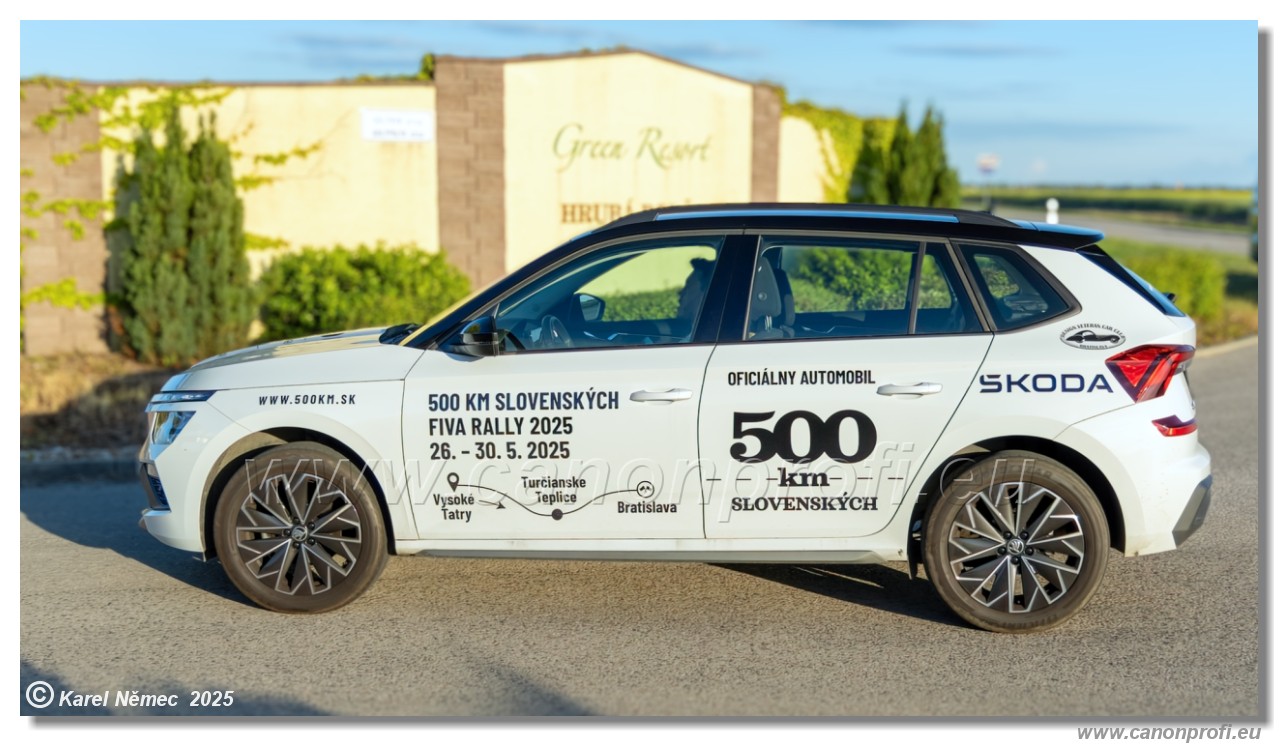 500 km SLOVENSKCH FIVA RALLY 2025 - Aut snov z plagtov