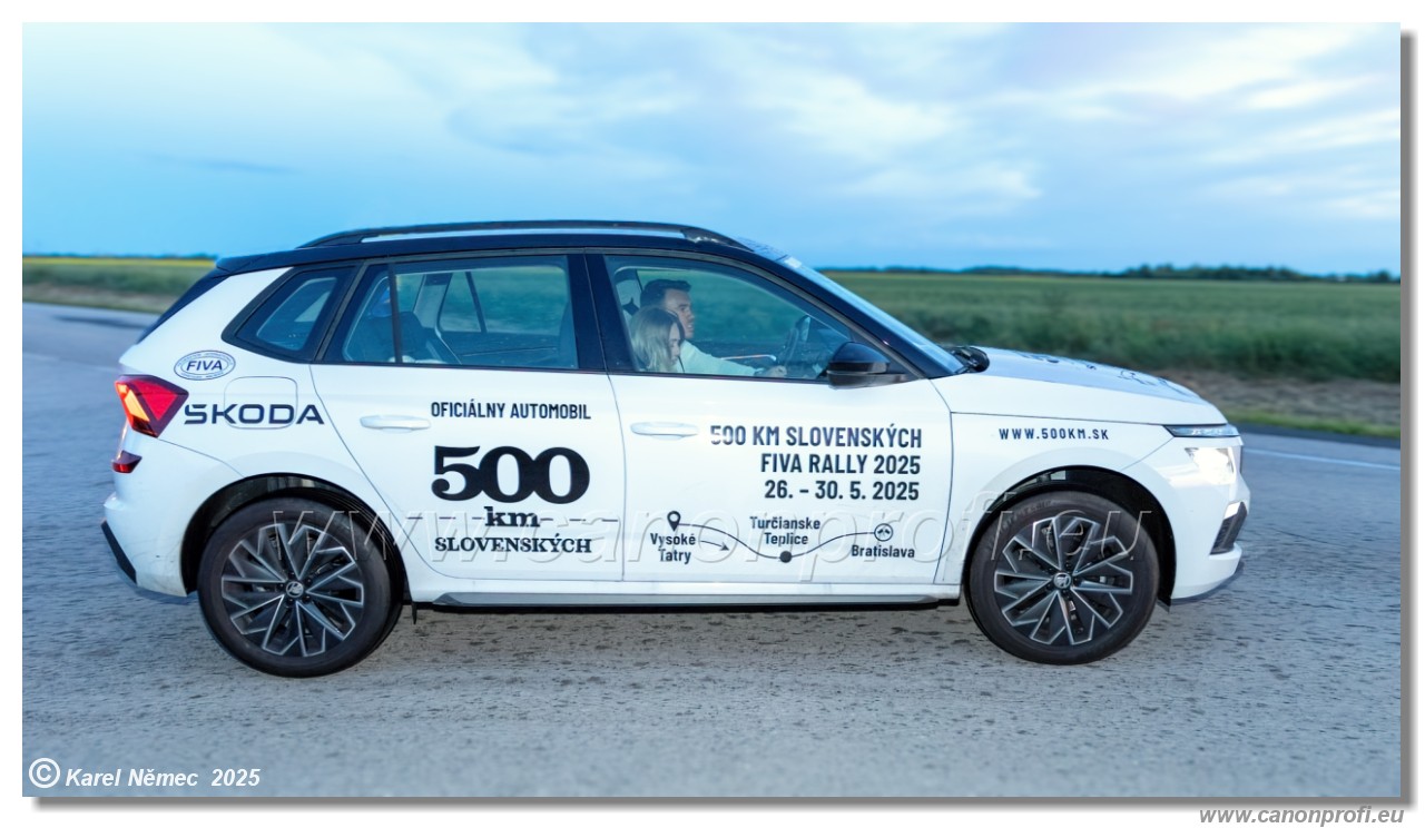 500 km SLOVENSKCH FIVA RALLY 2025 - Aut snov z plagtov