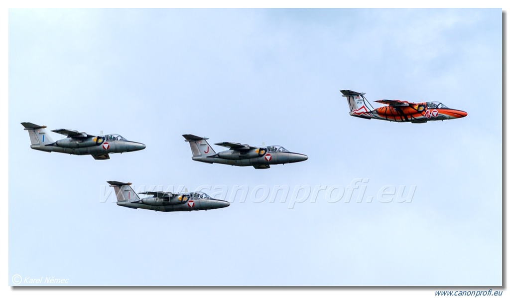 Austrian Air Force - 6x Saab 105Ö