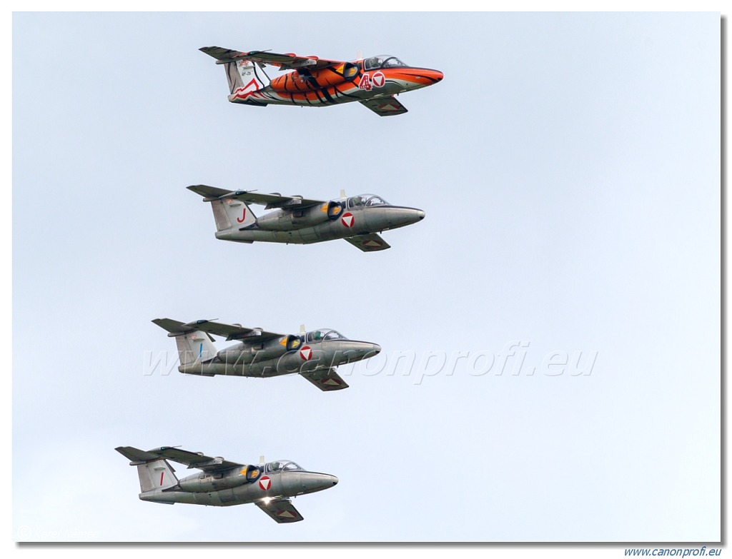 Austrian Air Force - 6x Saab 105Ö