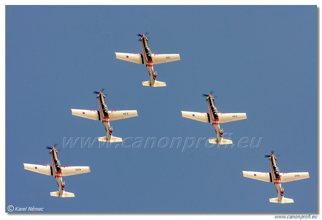 Krila Oluje (Wings of Storm) - 6x Pilatus PC-9M