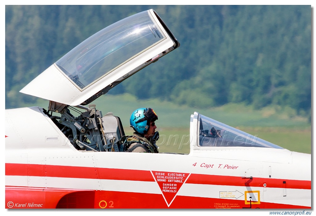 Patrouille Suisse - 6x Northrop F-5E Tiger