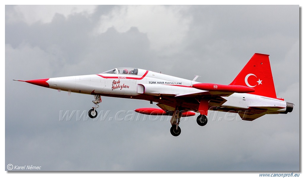 Türk Yıldızları (Turkish Stars) - 6x NF-5A, 2x NF-5B Freedom Fighter