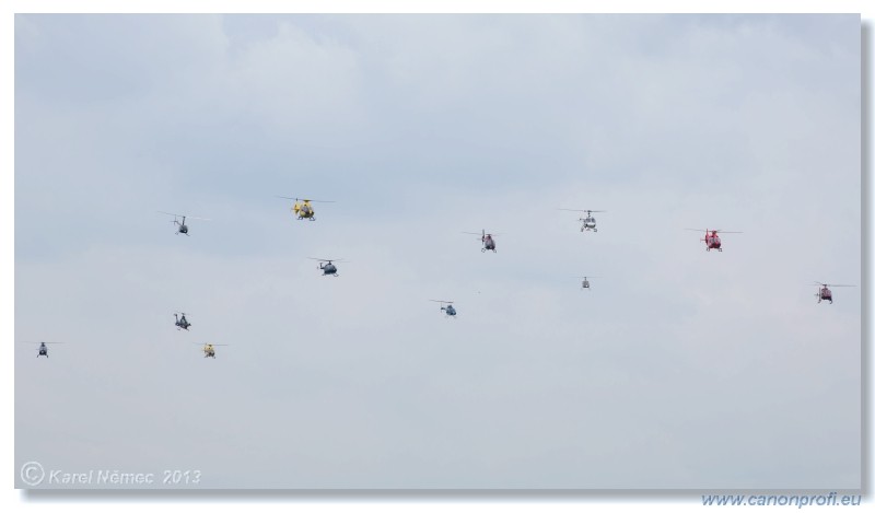 Helicoptershow Hradec Krlov 2013