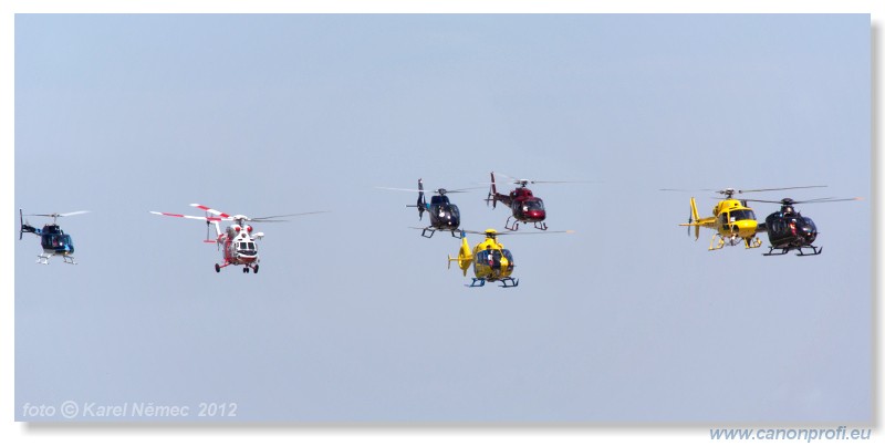 Helicoptershow Hradec Krlov 2012