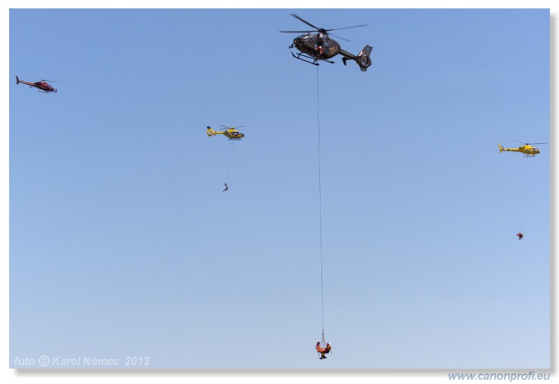Helicoptershow Hradec Krlov 2012